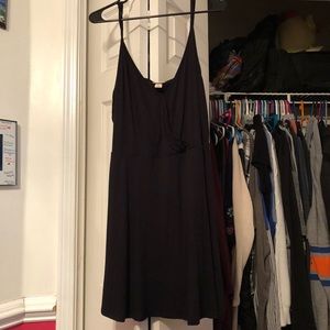 Black summer dress